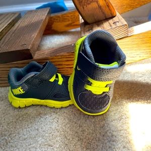 Size 2c Nike Training shoes. Appear barely used.